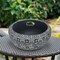 Exhart Exhart Black/Gray Resin Echo Dot Holder Outdoor Decoration, PK3 72504 - alternate 2